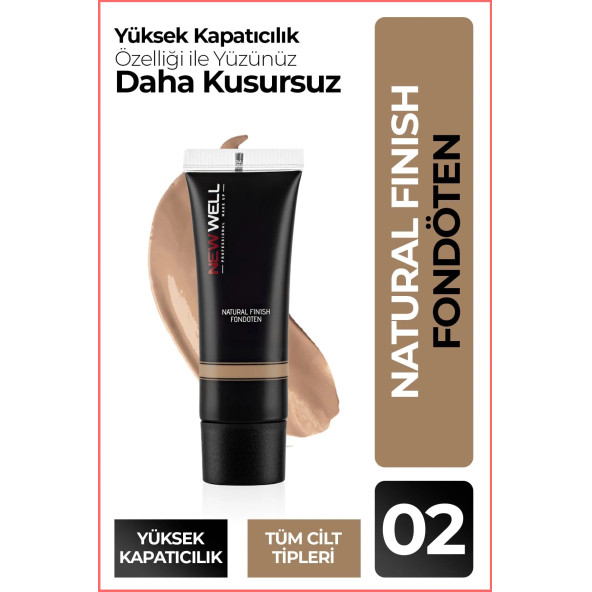 Naturel Finish Fondöten No 02 ürün görseli 1