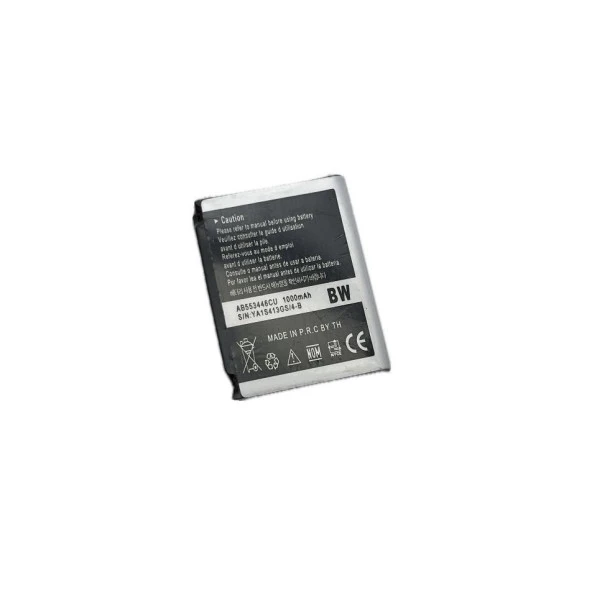 Samsung AB553446CU 1000mAh Batarya - F480 I620 M110 Z560 ürün görseli 1