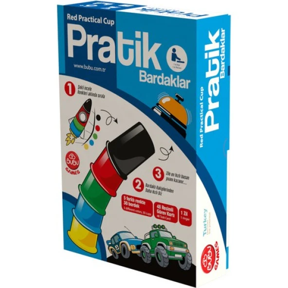 Bu-Bu Games Pratik Bardaklar ürün görseli 1
