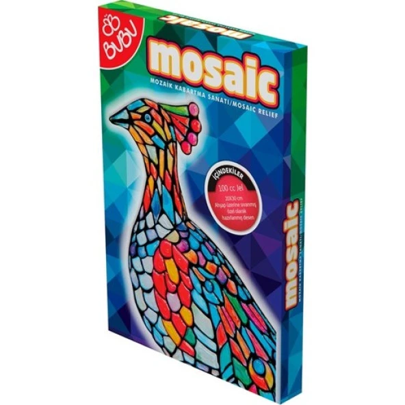 Bu-Bu Mozaik Kabartma Sanatı Hobi Seti ürün görseli 1