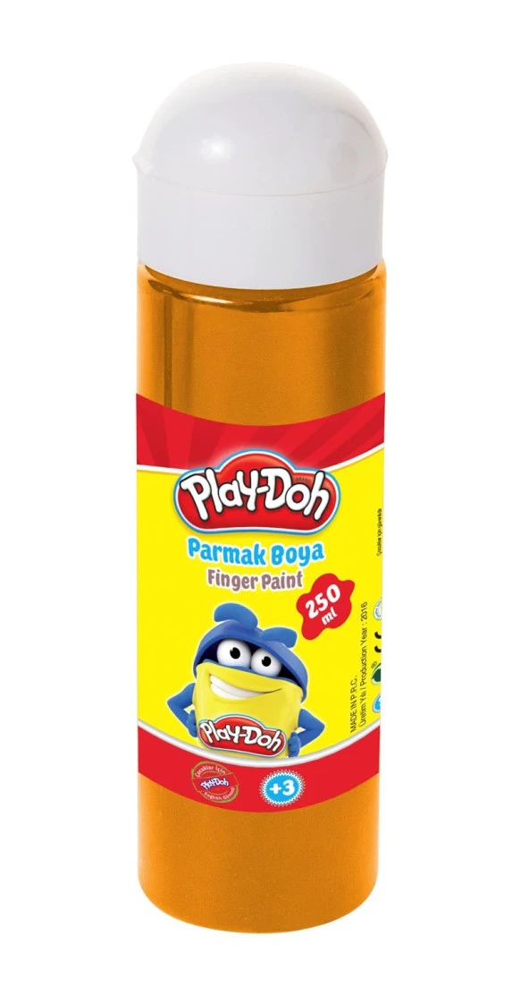 Play-Doh Parmak Boyası 250 ml - Turuncu ürün görseli 1