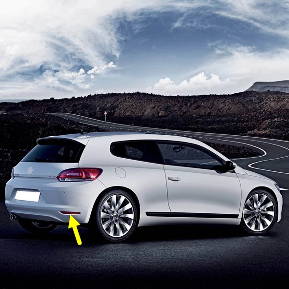 VW Scirocco 2009-2014 Standart Arka Tampon Sağ Reflektör 1K8945106 ürün görseli 1