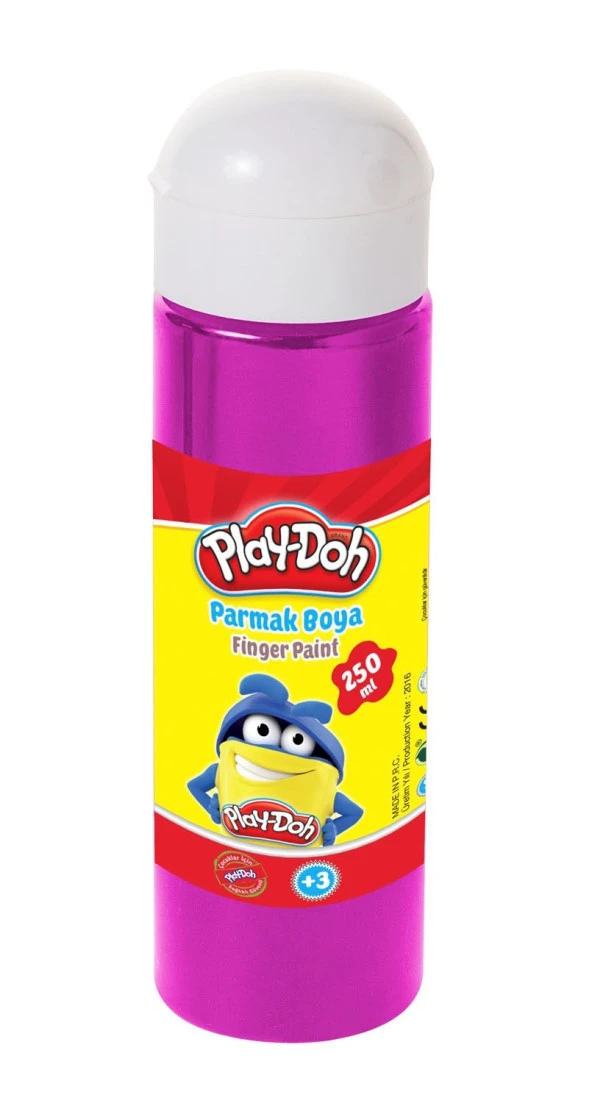 Play-Doh Parmak Boyası 250 ml - Pembe ürün görseli 1