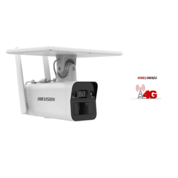 HIKVISION DS-2XS2T41G1-ID/4G, 4Mpix,  4mm,   30Mt Gece Görüsü, Dahili Mikrofon, 4G, Solar  IP Kamera ürün görseli 1