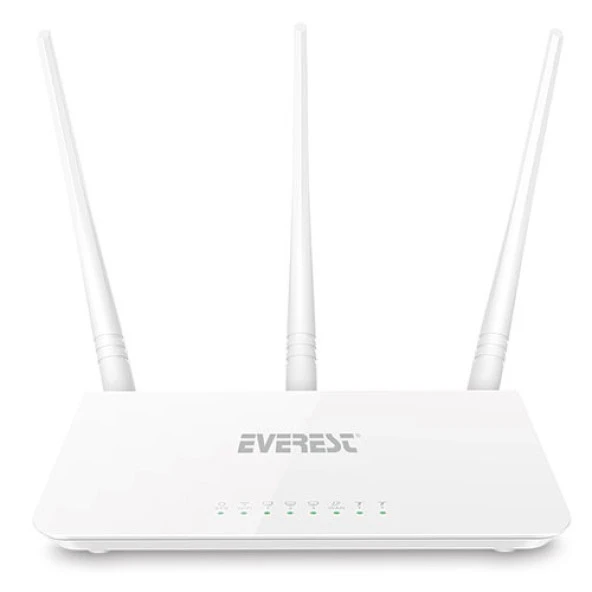EVEREST  EWR-F303 300mbps N300 2.4GHZ Mesafe Genisletici EV Ofis Tipi Router Router ürün görseli 1
