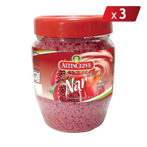 Altıncezve Granül Nar Aromalı İçecek Tozu 300 gr - 3LÜ PAKET ürün görseli 1
