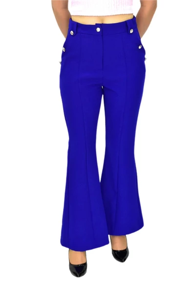 Kadın İspanyol Paça Pantolon BGL-ST03692 ürün görseli 1