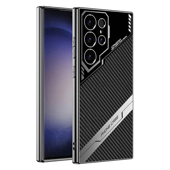 Gpack Samsung Galaxy S23 Ultra Kılıf Karbon Tasarım Yeni Seri Procase Kapak ürün görseli 1