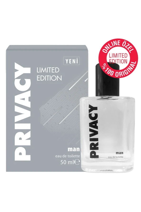 Privacy Man Limited Edition EDT 50 ml Erkek Parfüm ürün görseli 1