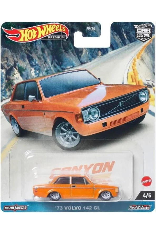 Hot Wheels Premium Car Culture  73 Volvo 142 GL FPY86 HKC53 ürün görseli 1