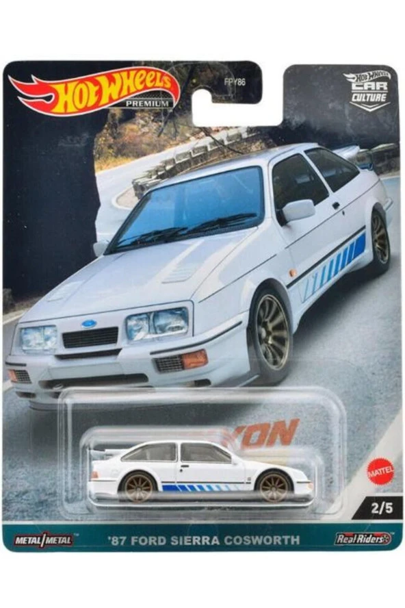Hot Wheels Premium Car Culture '87 Ford Sierra Cosworth FPY86 HKC54 ürün görseli 1