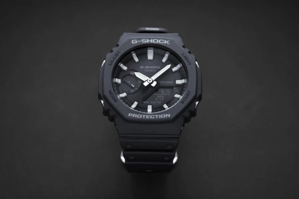 Casio GA-2100-1ADR Erkek Kol Saati - Resim 4