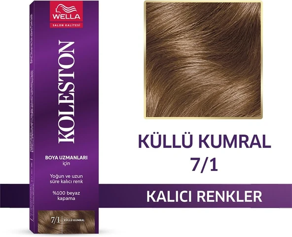 Koleston Tüp Boya Küllü Kumral 7/1 - Resim 2