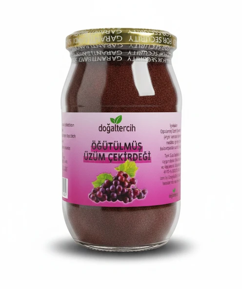 Doğal Tercih Öğütülmüş Siyah Üzüm Çekirdeği 200 gr ürün görseli 1