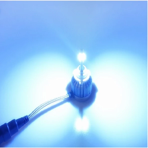Space Led Far Ampulü 9005-3000LMX2-30W-12V Buz Mavisi / LAAM703 ürün görseli 1