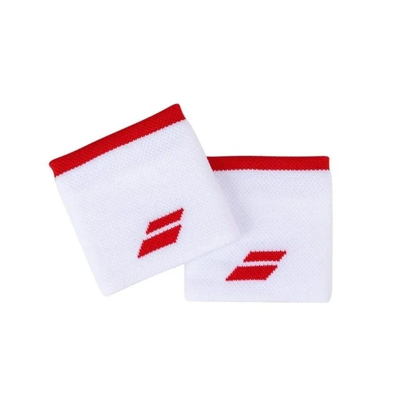 Babolat Logo Beyaz Kırmızı Tenis Bileklik 5UA1261-1031 ürün görseli 1