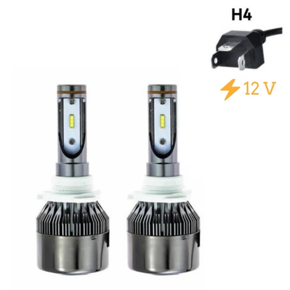 Space Led Far Ampulü 4800 Lümen H4 24V / LAAM809 ürün görseli 1