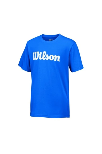 Wilson Script Cotton Tee Kadın T-Shirt WRA752505 - Resim 7