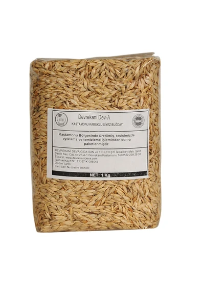KASTAMONU SİYEZ BUĞDAYI KABUKLU 1KG - Resim 2