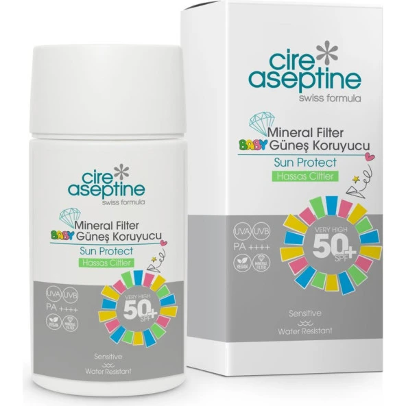 Cire Aseptine Mineral Filtreli Güneş Kremi Çocuk & Hassas 50 SPF 50 ml ürün görseli 1