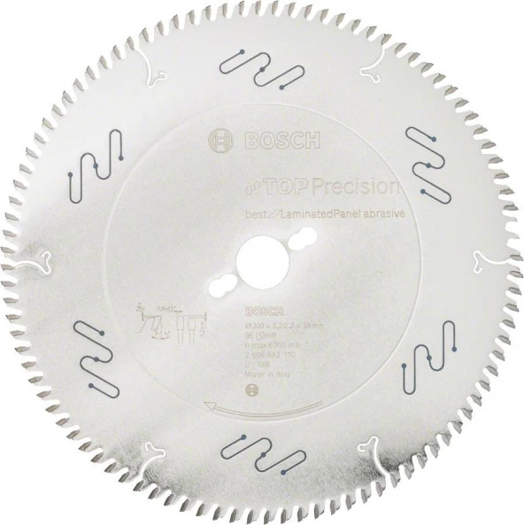 Bosch Ahşap için Daire Testere 300x30mm 96 Diş ürün görseli 1