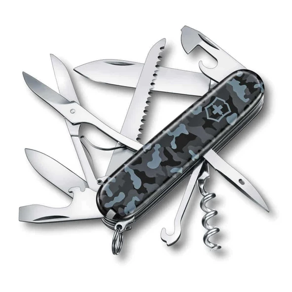Victorinox 1.3713 Huntsman Çakı  Lacivert ürün görseli 1