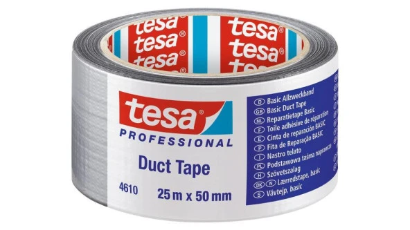 Tesa 4610 Duct Tape 50mmx25mt Gri ürün görseli 1