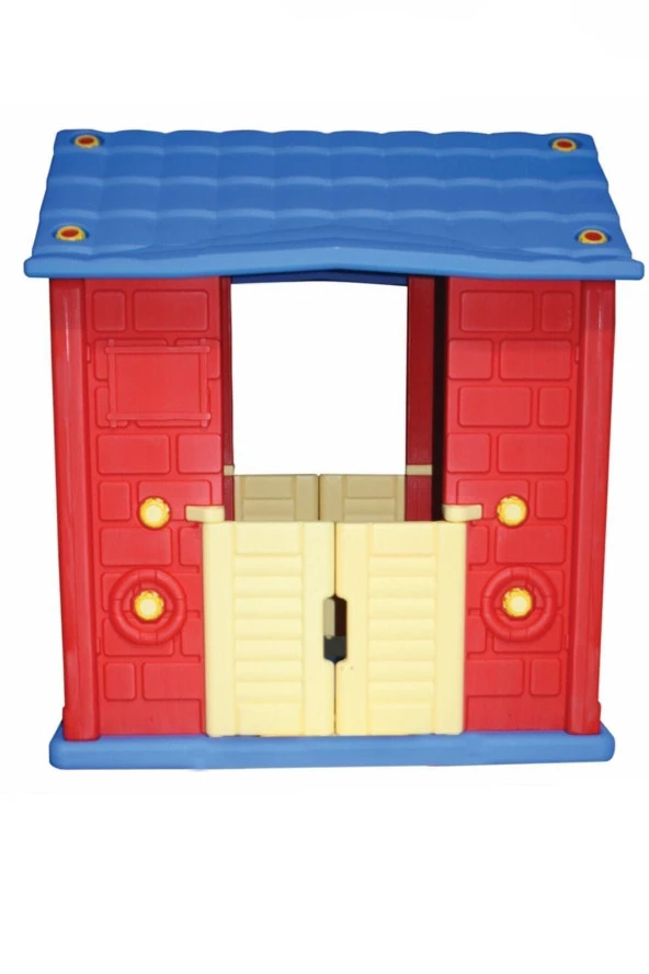 KingKids King Kids King Ev Iki Kapılı Kırmızı/mavi ürün görseli 1