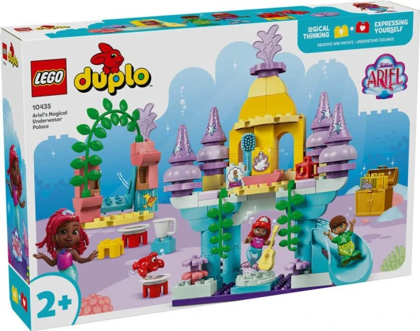 LEGO Duplo 10435 Ariel's Magical Underwater Palace ürün görseli 1