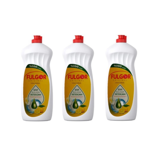 Fulgor Sıvı Bulaşık Deterjanı 750 Ml  X 3 ADET ürün görseli 1
