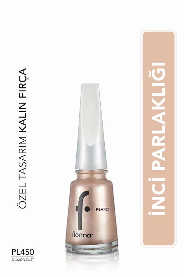 Oje Yeni Maxi Brush Pearly Pl450 Salmon Dust 9053032 ürün görseli 1