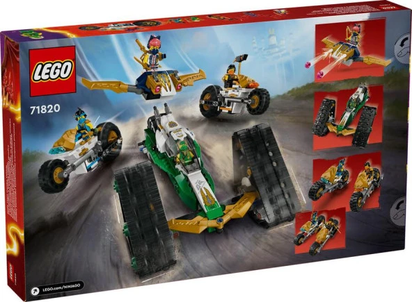 LEGO Ninjago 71820 Ninja Team Combo Vehicle - Resim 2