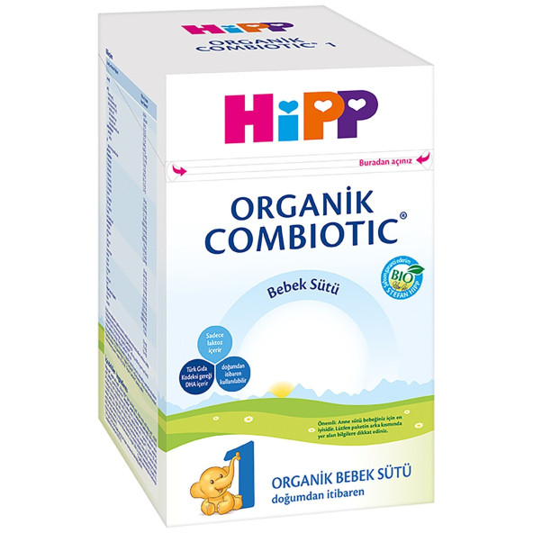 HİPP 1 ORGANİK COMBİOTIC BEBEK SÜTÜ 600GR ürün görseli 1