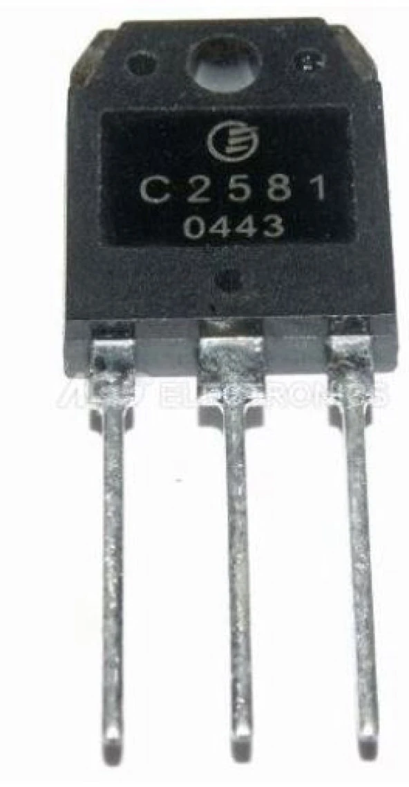2SC 2581 TO-3P Transistör ürün görseli 1