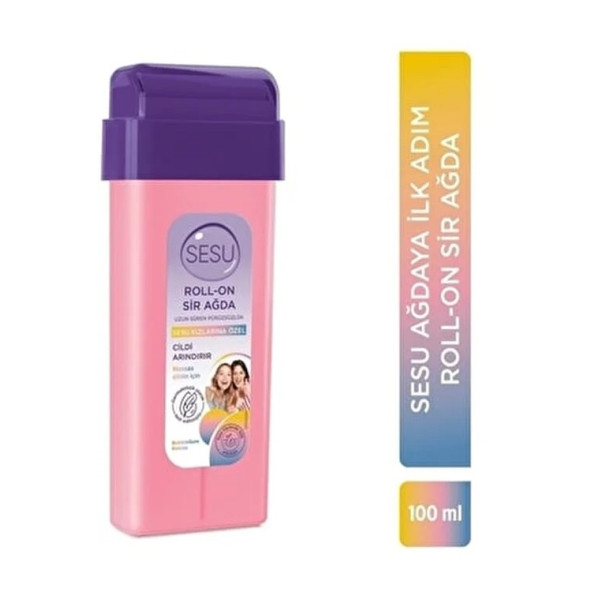 SESU ROLL-ON SİR AĞDA 100ML  SESU KIZLARINA ÖZEL BUBBLEGUM KOKULU ürün görseli 1