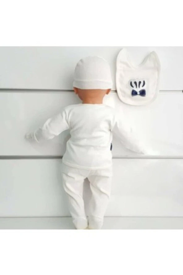 Bambino Erkek Bebek Kral Taç Süslemeli 5'li Hastane Çıkışı ürün görseli 1