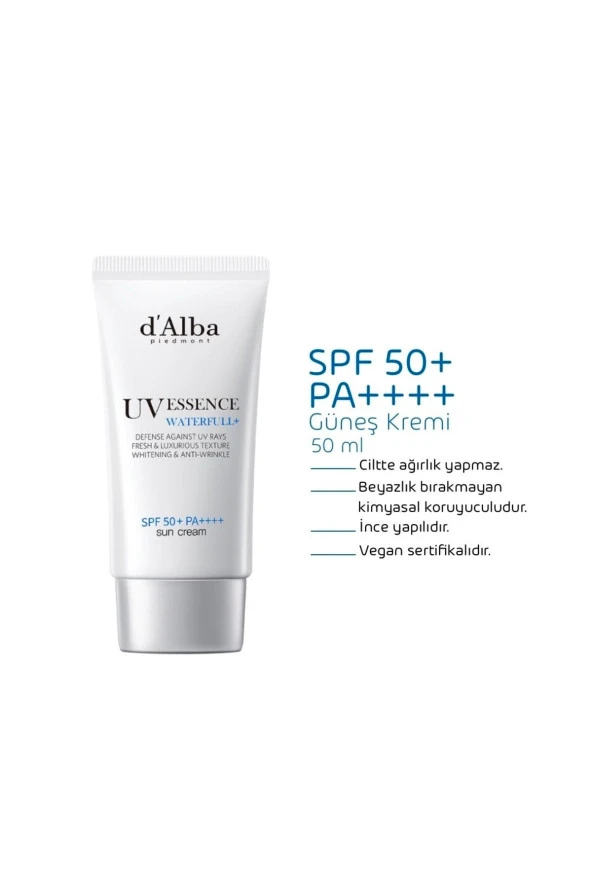 Dalba Waterful Essence Sun Cream 50 ml- Güneş Kremi ürün görseli 1