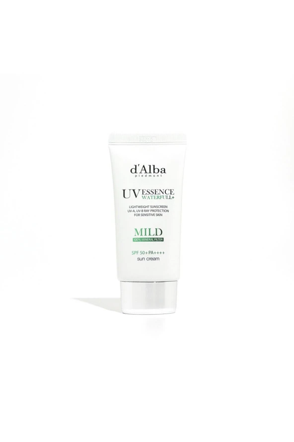 Dalba Waterfull Essence Mild Sun Cream SPF50+ 50ml - Güneş Koruyucu Krem ürün görseli 1