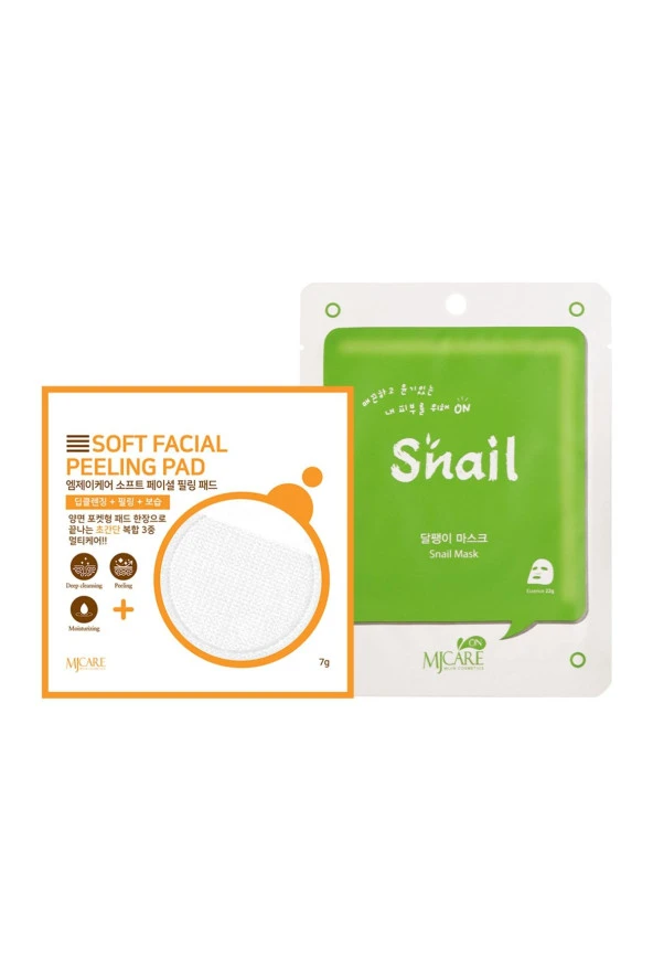 Mjcare Yüz Peeling&nemlendirici Maske(s) ürün görseli 1