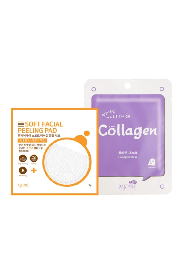 Mjcare Yüz Peeling&nemlendirici Maske(c) ürün görseli 1