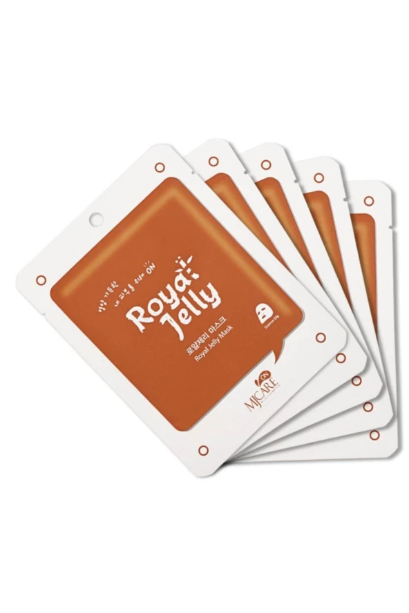 Mjcare On Royal Jelly Mask Arı Sütü Içeren Maske 5'li ürün görseli 1
