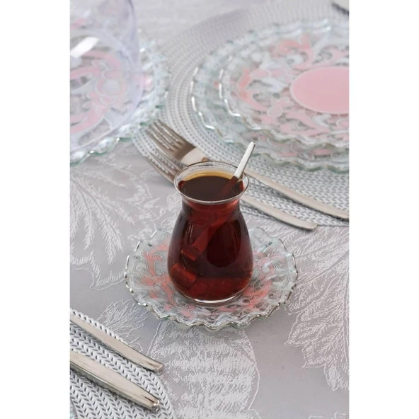Glore Padona Platin 28 Parça Çay ve Pasta Seti 83527 ürün görseli 1