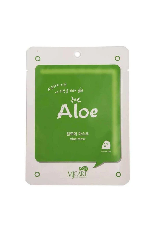 Mjcare Aloe Vera Özlü Yüz Maskesi 8809220800160 ürün görseli 1