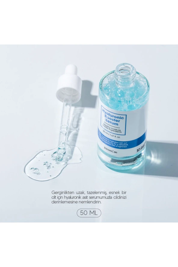 Bibimcos Hyaluronic Booster Serum 50ml - Resim 2