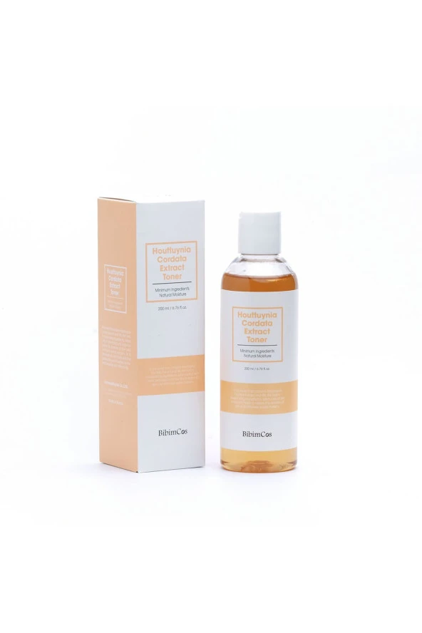 Bibimcos Hottuynia Cordata Extract Toner 200 ml – Arındırıcı Tonik ürün görseli 1