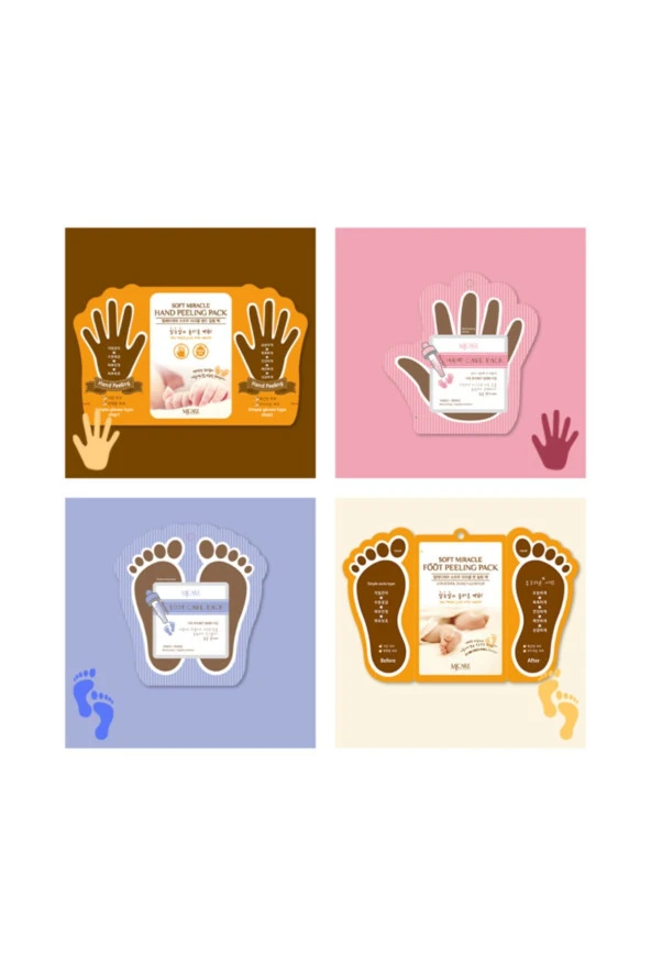 Mjcare El&ayak Bakım Ve Peeling Maske Seti ürün görseli 1