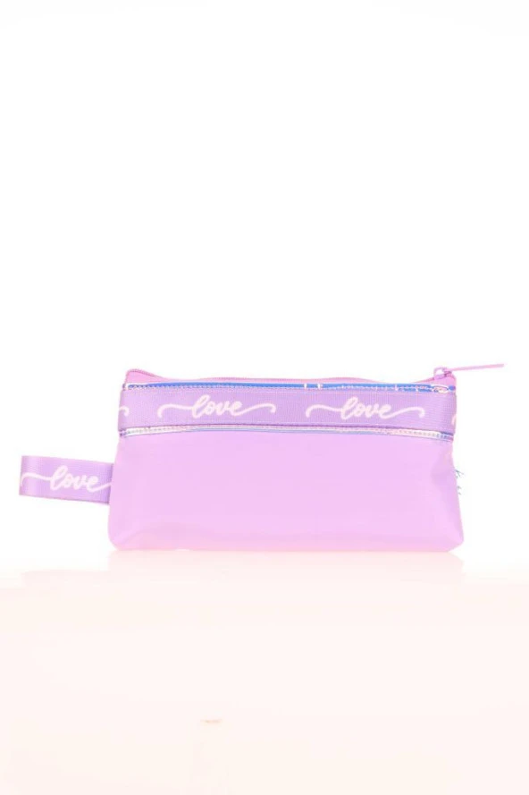 Kaukko Mirror Baggy Kalem Çantası Lila K2667 ürün görseli 1