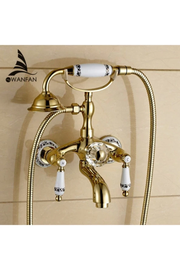Banyo Bataryası Duş Seti Aldın Dore Gold Yeni Ürün 5 Yıl Garantili ürün görseli 1