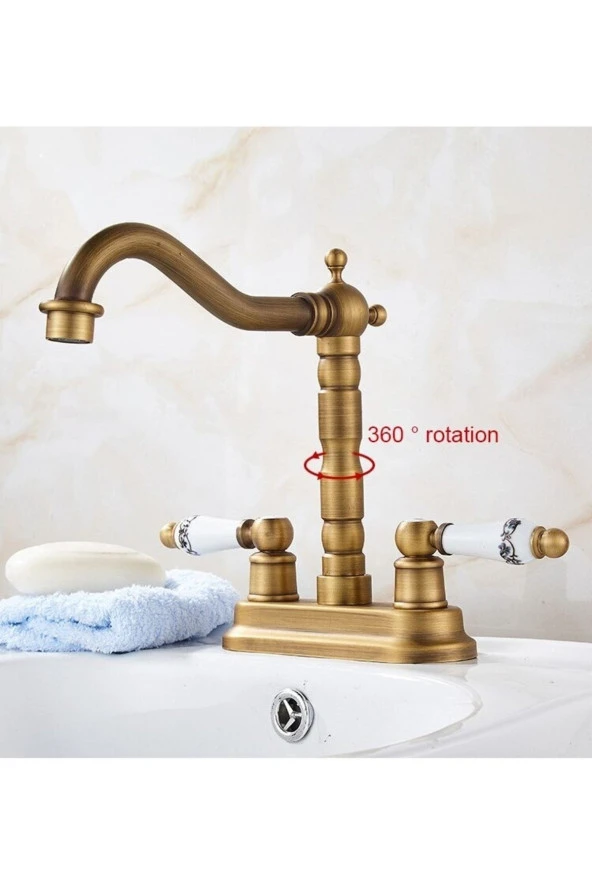 Banyo Lavabo Bataryası Ankastre Antik Renk Yeni Model 5 Yıl Garantili ürün görseli 1