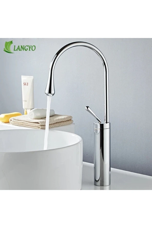 Banyo Çanak Lavabo Bataryası Yeni Tasarım Krom 5 Yıl Garantili ürün görseli 1